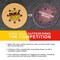 Variety Grit Pack - 5" Gold DA Sanding Discs - 8-Hole Pattern Hook and Loop - 10 each of Grit (60, 80, 120, 220, 320) - Box of 50